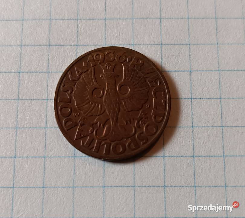 5 GROSZY 1936 POLSKA Piszczac