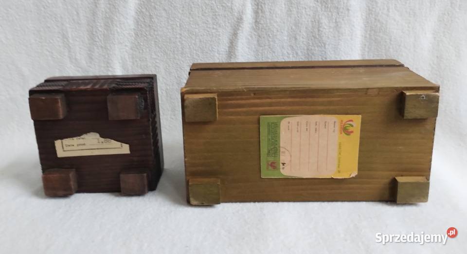 PRL Szkatułki Biżuteria