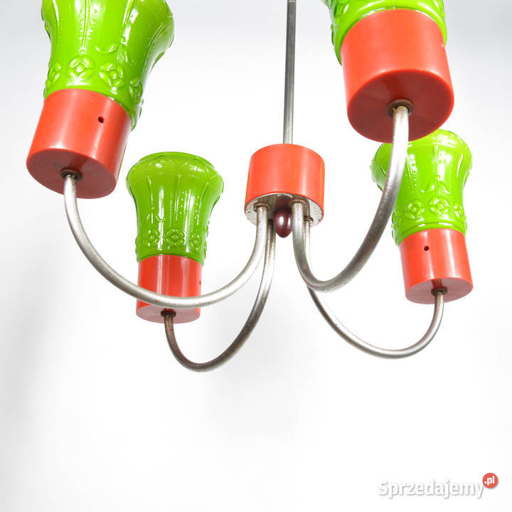 Lampa wisząca ZZM Domgos Zabrze Polska lata 70 Oświetlenie