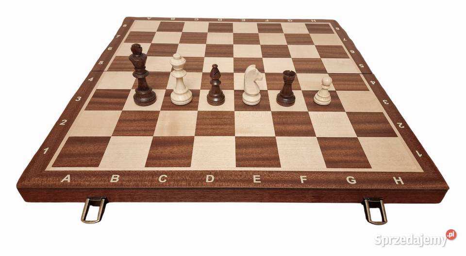 ACH Turniejowe szachy Staunton 6 52x52 król 98mm