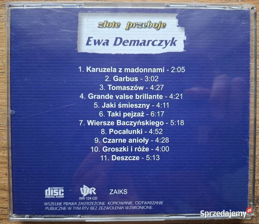 Ewa Demarczyk Złote przeboje Kraków