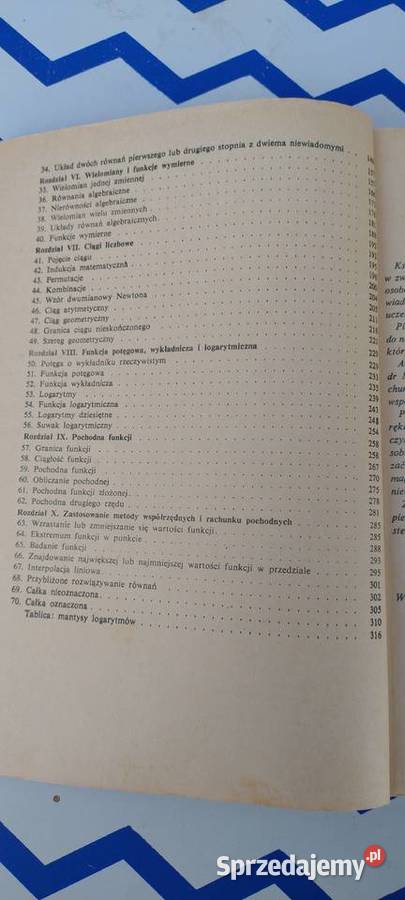 Matematyka R Leitner W Żakowski Rok wydania 1974 Lublin
