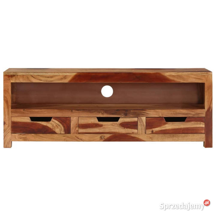 Szafka pod TV 110x30x40 lite drewno akacjowe Warszawa