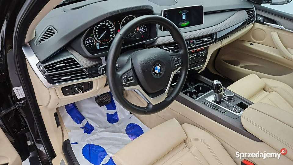 BMW X5 xDRIVE 40D Faktura VatMarża F15 2013 Zarejestrowany w Polsce Warszawa