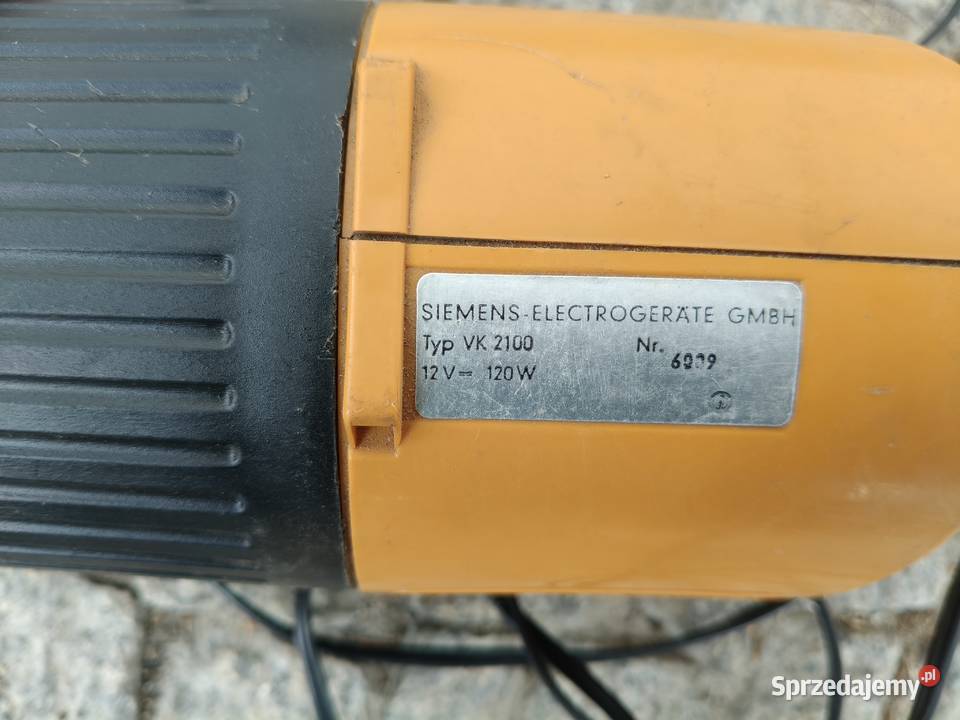 Odkurzacz samochodowypod zapalniczkę Siemens Pozostałe Końskie
