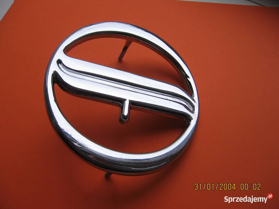Polonez FSO COUPE akwarium Nowy Emblemat Logo Emblematy Przemyśl