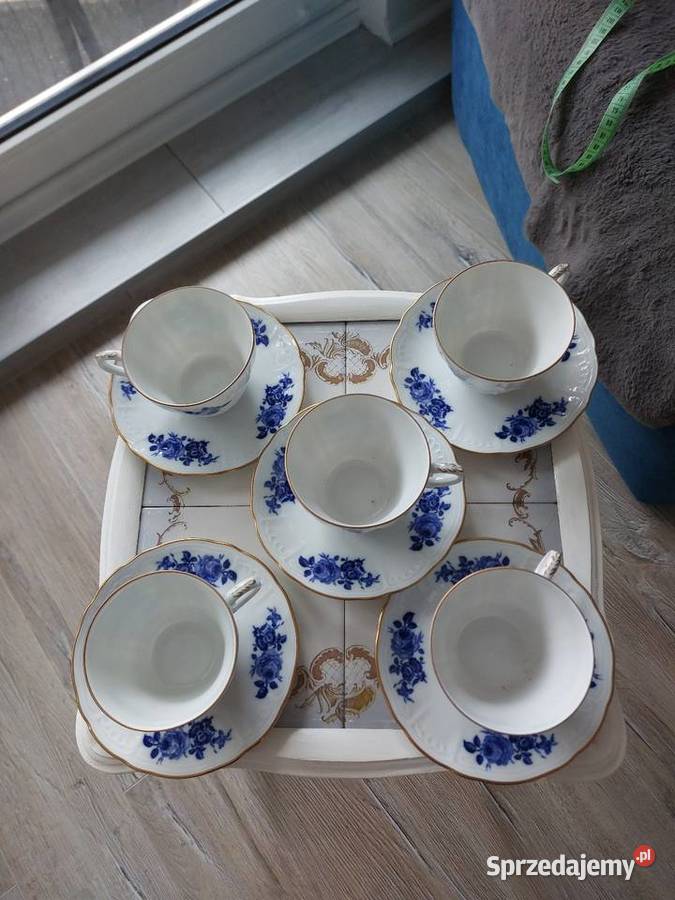 Porcelanowe filiżanki Bavaria Porcelana i szkło Wałbrzych