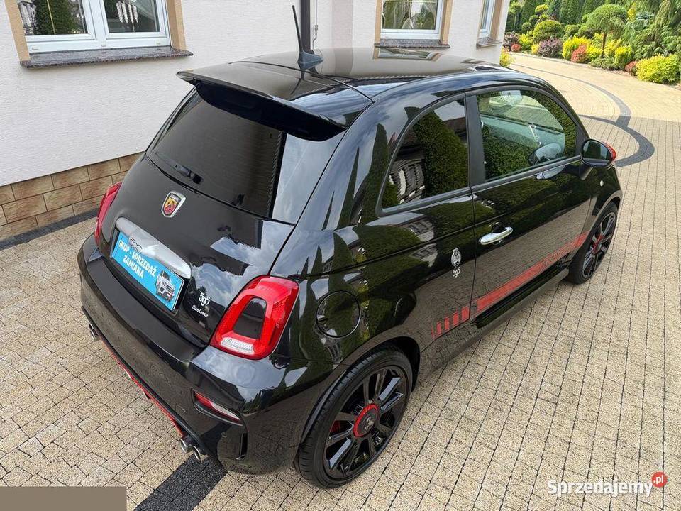 Fiat 500 595 Abarth F 14 benzyna 164 2020r nieuszkodzony Krotoszyn sprzedam