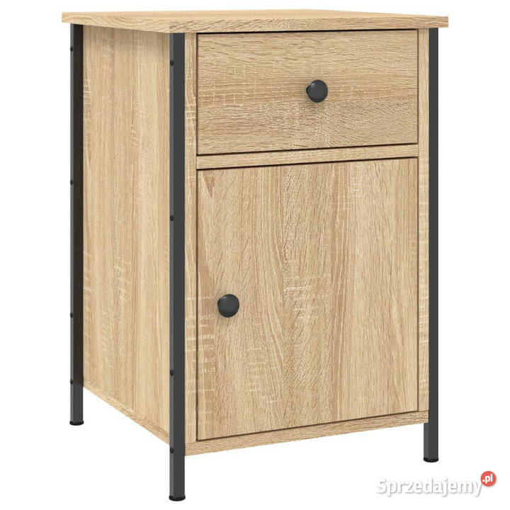 Szafka nocna dąb sonoma 40x42x60 materiał Dom i Ogród mazowieckie Warszawa