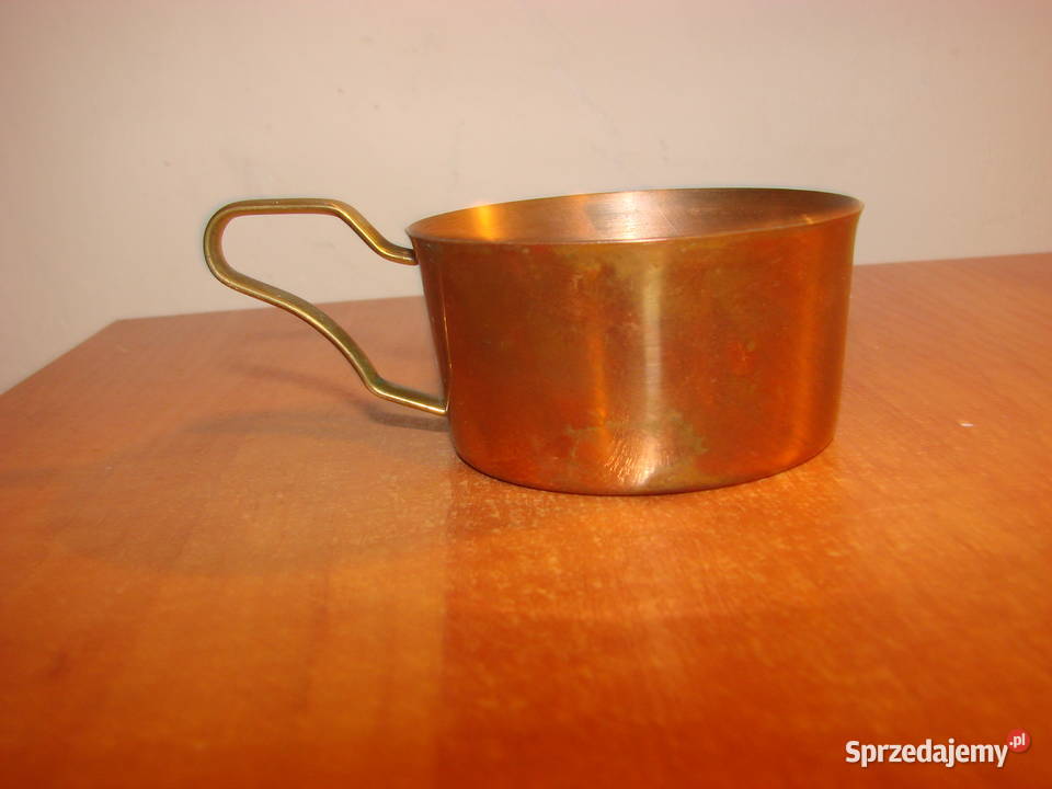 miedziana filiżanka Pruszcz Gdański sprzedam