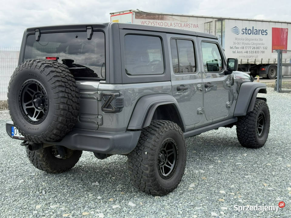 Jeep Wrangler JL Sahara 20 Turbo 272 2020r 4x4 4/5 Wojkowice