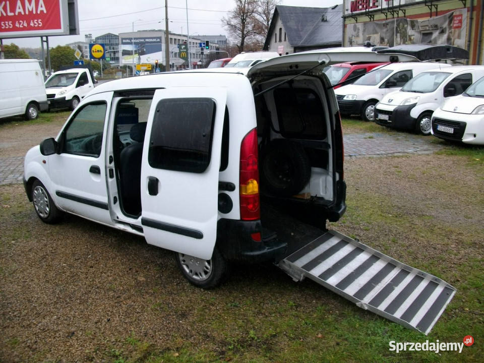 Renault Kangoo z tylnym podjazdem I 19972007 Zarejestrowany w Polsce Samochody osobowe Katowice
