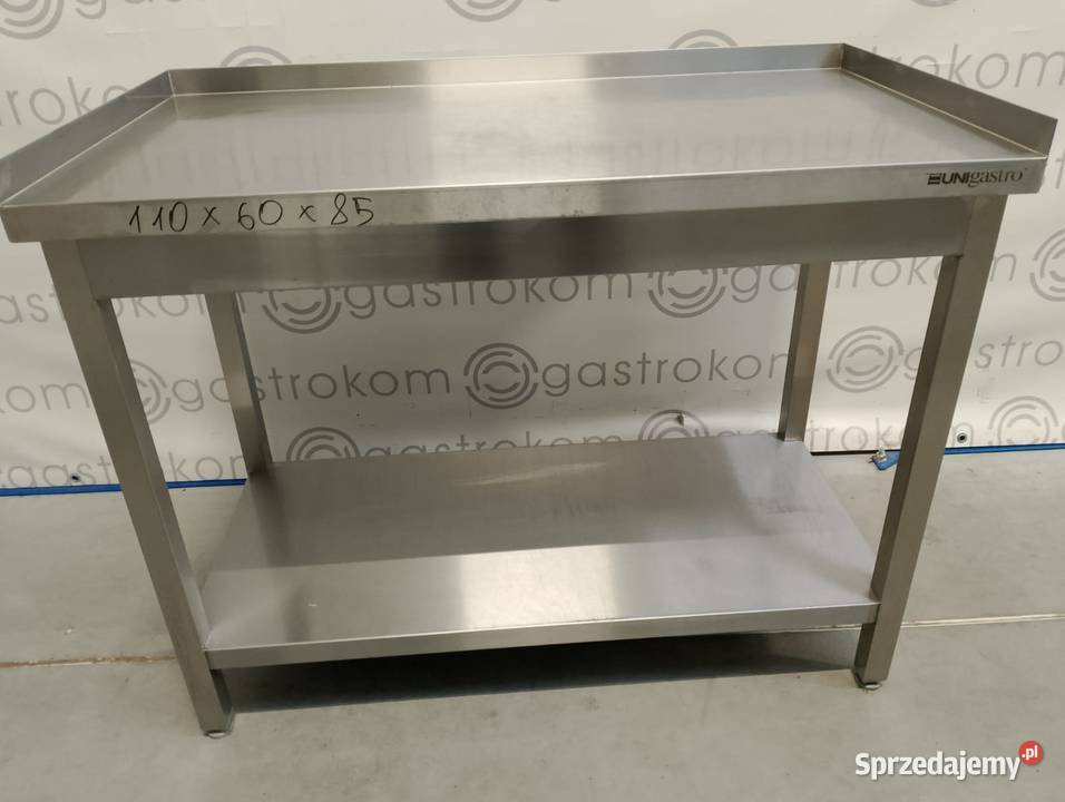 Stół z półką  110x60x85 rant z 3 stron dolnośląskie