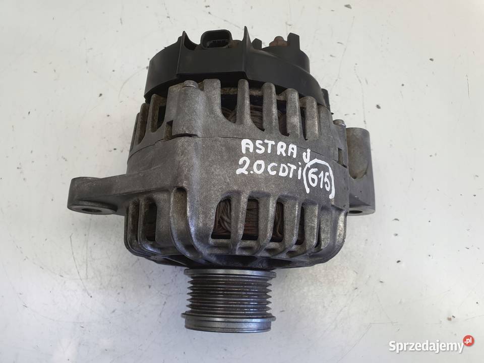 ALTERNATOR Opel Astra IV J 20 CDTI VALEO Rudka