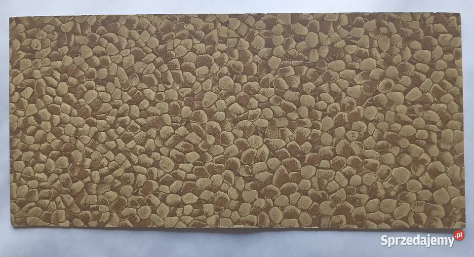 Imitacja kamienia na kartonie tłoczona do H0 TT Modelarstwo Antyki, Sztuka, Kolekcje Kraków