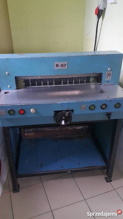 Krajarka Grafmasz K67 gilotyna Produkcja