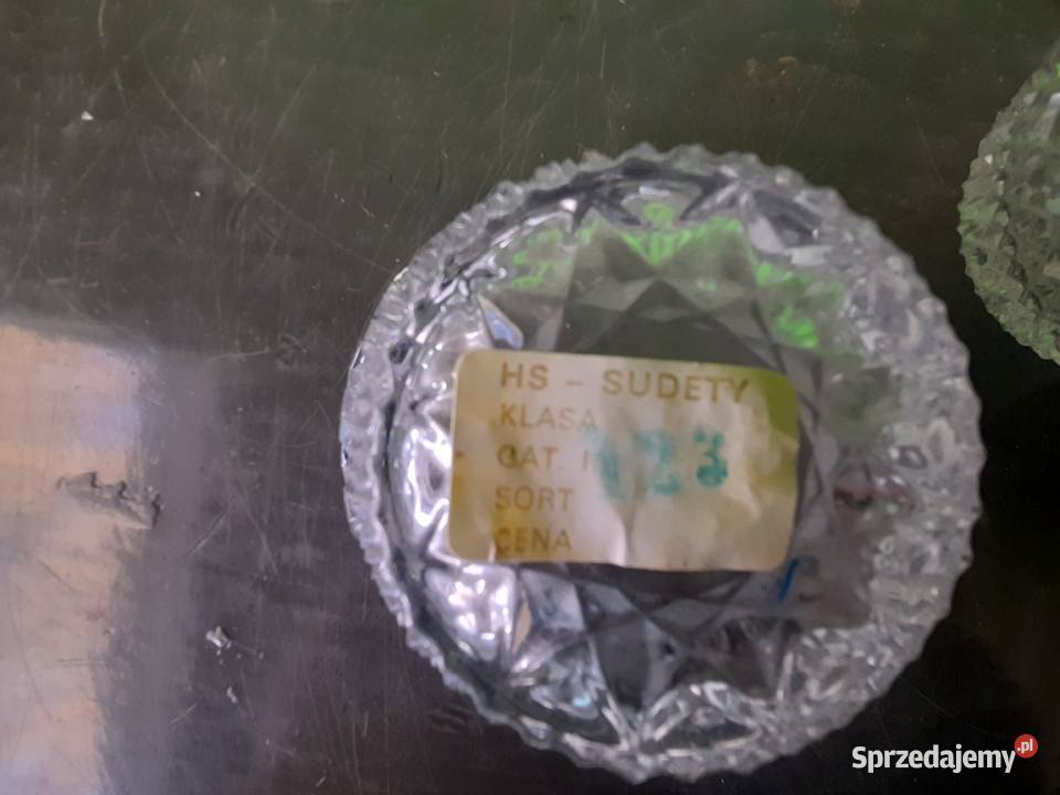 Salaterki 6 szklo PRL Oleśnica