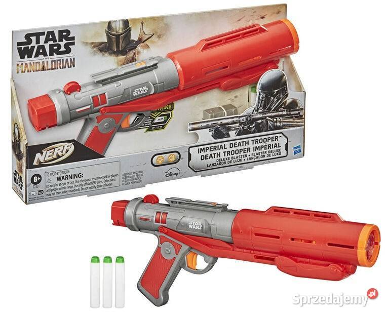 Nerf Wyrzutnia Karabin Star Wars Dźwięk Światło Mogilany