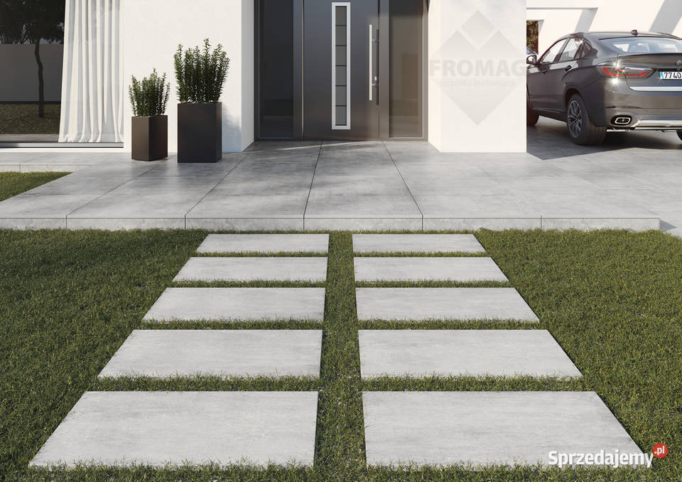 Bruki Płytka Tarasowa Taras Grubas Szare dolnośląskie Wrocław