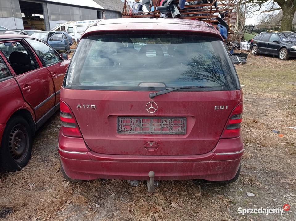 MercedesBenz A 170 CDI 70 kW 2002 r dawca części