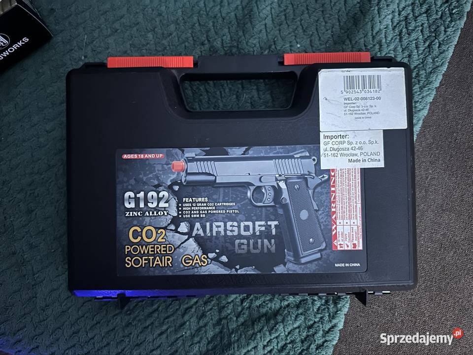 Replika Colt Wel Co2 ASG dodatkowy magazynek Sporty strzeleckie i myślistwo Otwock