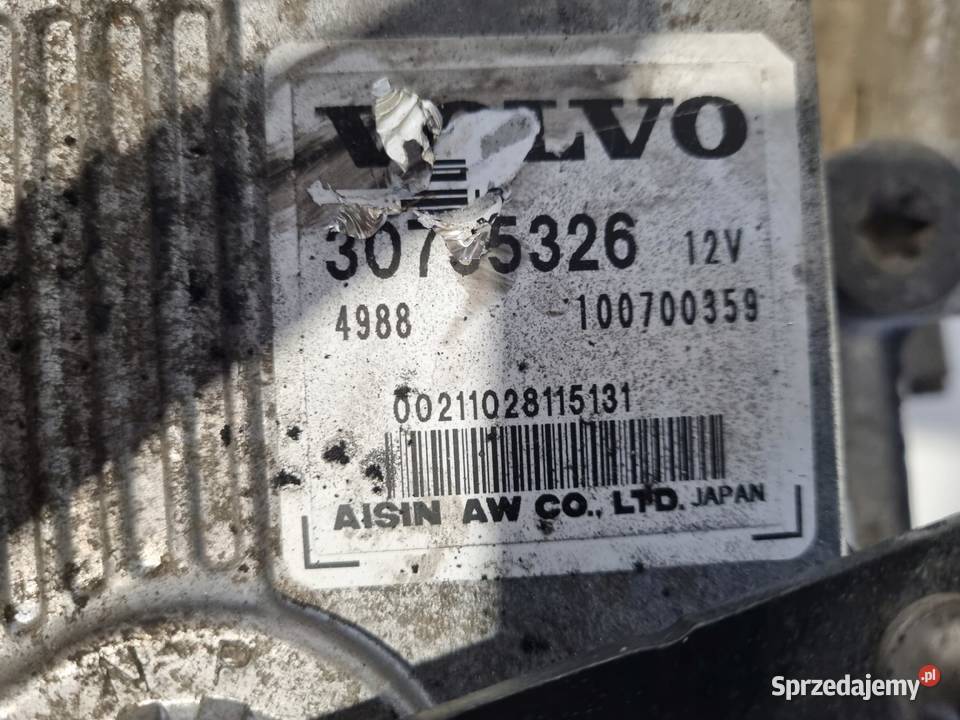 SKRZYNIA BIEGÓW Volvo XC90 I 24 D5 185 31259317 osobowe Chełm