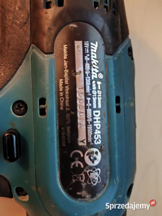 Wkrętarka Makita Dhp453 z baterią 6ah Warszawa sprzedam