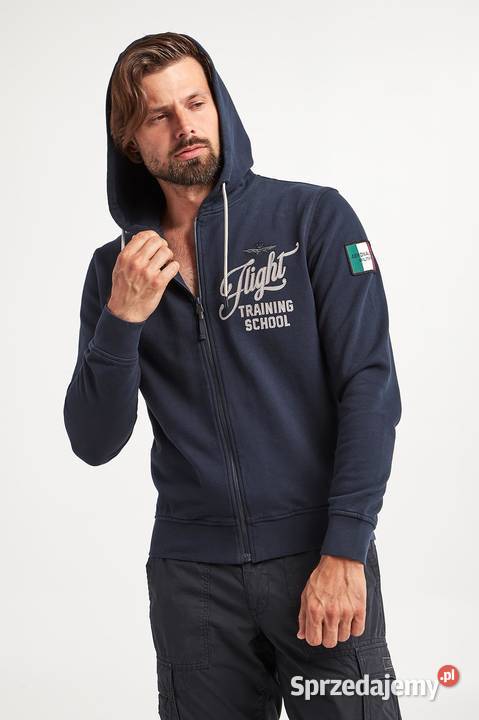 Aeronautica Militare Bluza z kapturem Warszawa