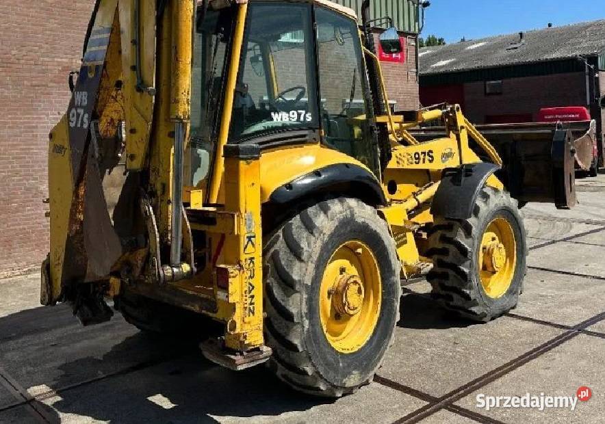 koparko ladowarka Komatsu WB97R 2 4x4 10120h Warszawa