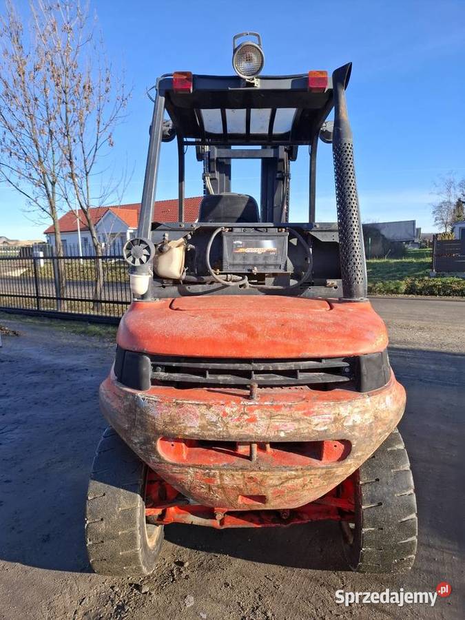 Wózek widłowy Linde H45D maszt tripleks z wolnym Targoszyn