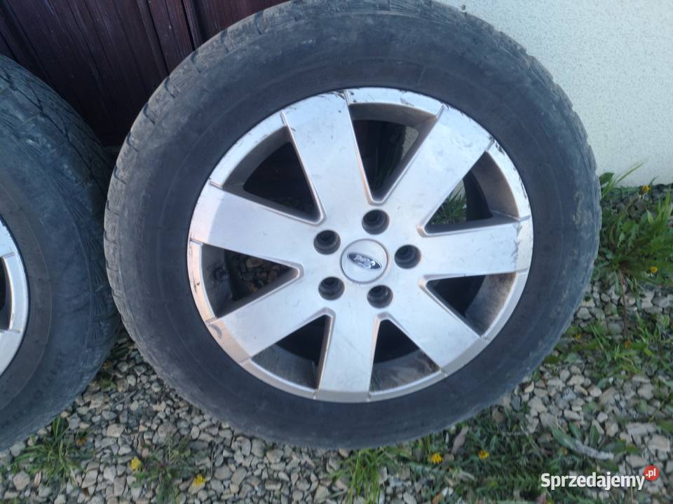 Felgi Ford Ronal 5x112 YM2JBA Plus Opony Zimowe aluminiowe Samochodowe Skomielna Biała