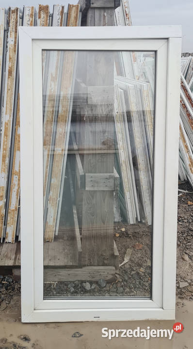 OKNA KacprzaK OKNO PCV 79X160 Używane Plastikowe mazowieckie