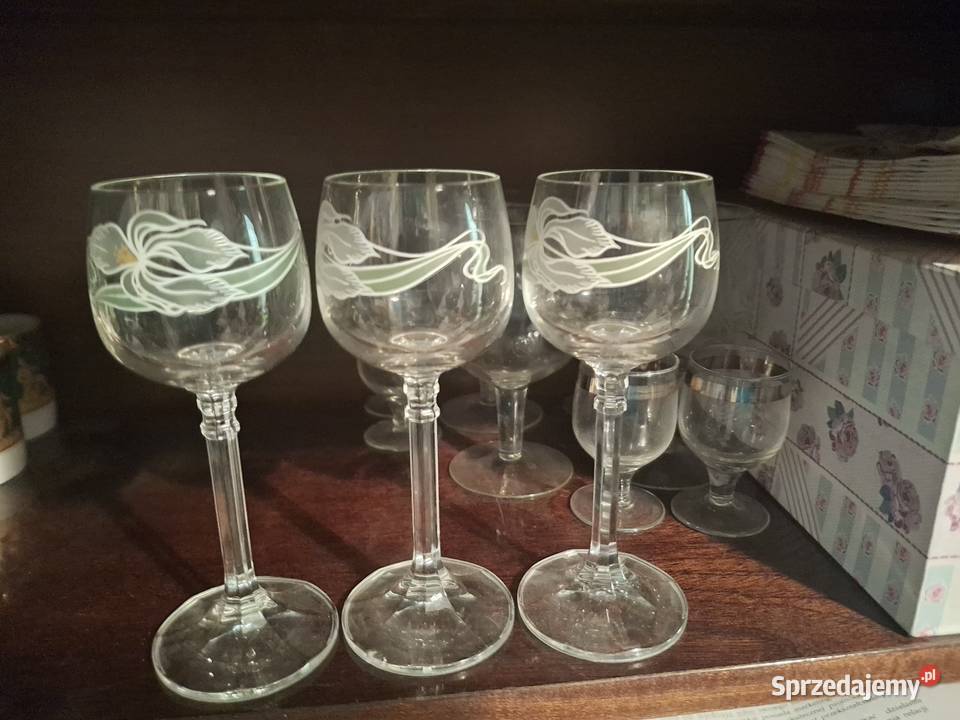 Kieliszki różne inny kolor Zastawa stołowa Warszawa