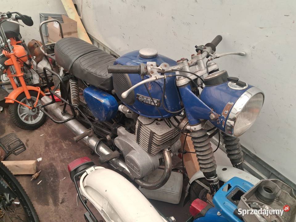 Mz Ts 250 Oryginał 5 biegow Motocykle, skutery, quady Stare Kurowo