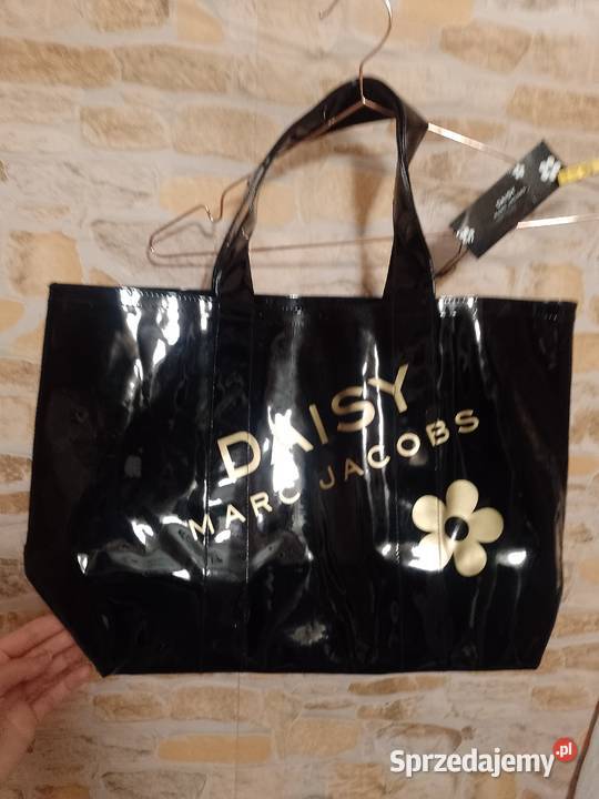 Marc Jacobs Duża czarna lakierowana torebka Do ręki sprzedam