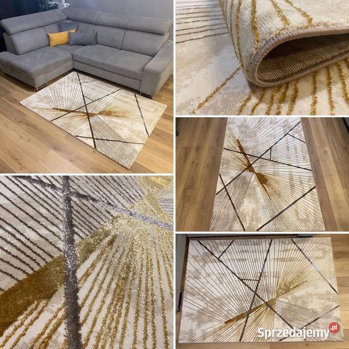 DYWAN 160X220 GOLD EXCLUSIVE 9502 BROWN Białystok