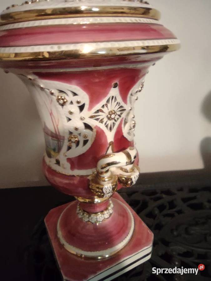 Waza wazon włoska porcelana H Sanders Gniezno sprzedam