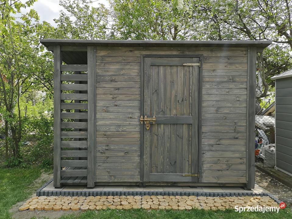 Domek narzędziowy 25 x 11 domek ogrodowy wiata Kalety