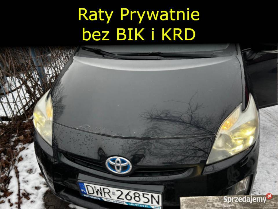 Toyota Prius Raty Prywanie Hybryda Automat poduszka powietrzna Wrocław