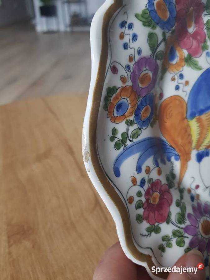 Talerz ozdobny wielkopolskie Wola Podłężna