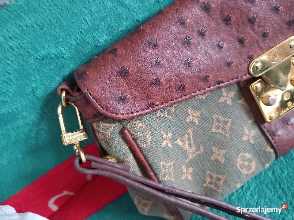 Louis vuitton piękna skorzana torebka vintage Torby i torebki Stalowa Wola
