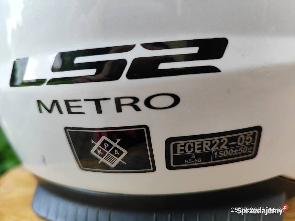 KASK MOTOCYKLOWY SZCZĘKOWY LS2 METRO ROZMIAR S podkarpackie