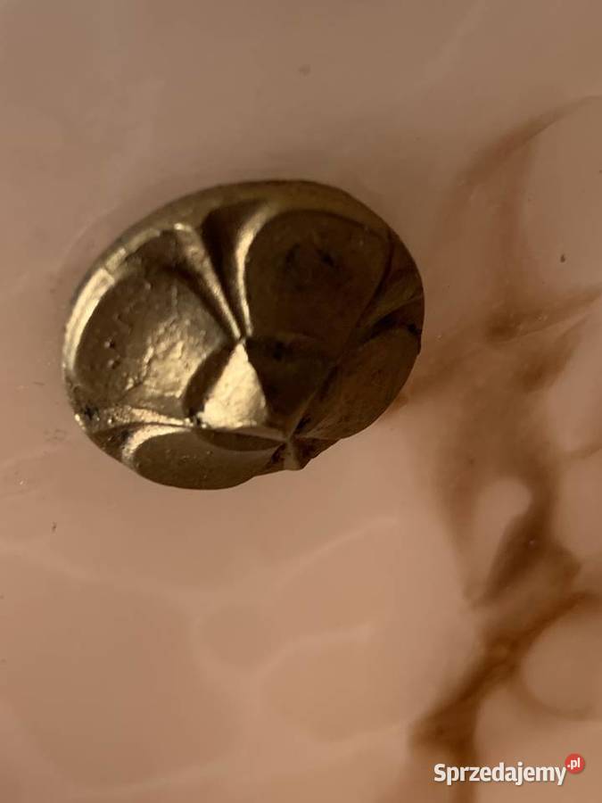 Żyrandol ampla Art Deco Porcelana i szkło małopolskie