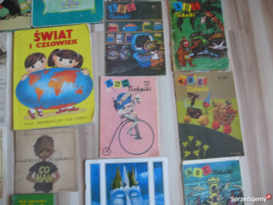 Stare książki bajki dzieci z Prlu zestaw Grodziczno