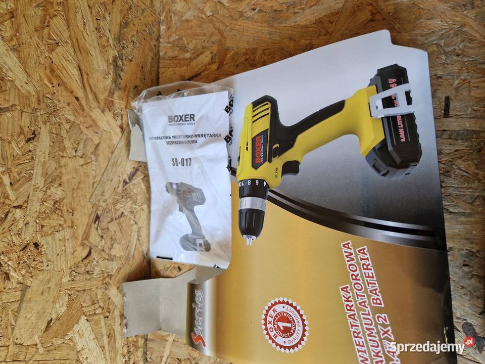 Wkrętarka Wiertarka udarowa Akumulatorowa 2x Głogowa