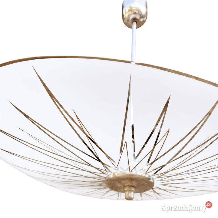 Asymetryczna lampa sufitowa w stylu Brusel
