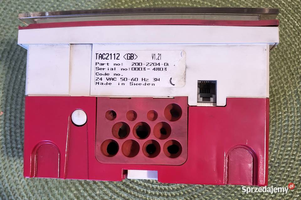 Regulator Pogodowy TAC 2112 V121 Podstawa lubelskie Włodawa