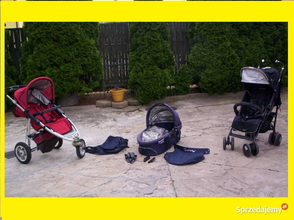 Wozek dzieciecy Maclaren XT Quinny SX 3w1 Maxi opolskie Praszka