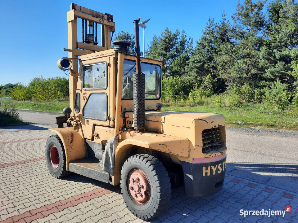 BEZ CENY MINIMALNEJ Wózek widłowy HYSTER H 110 Rudolfowo