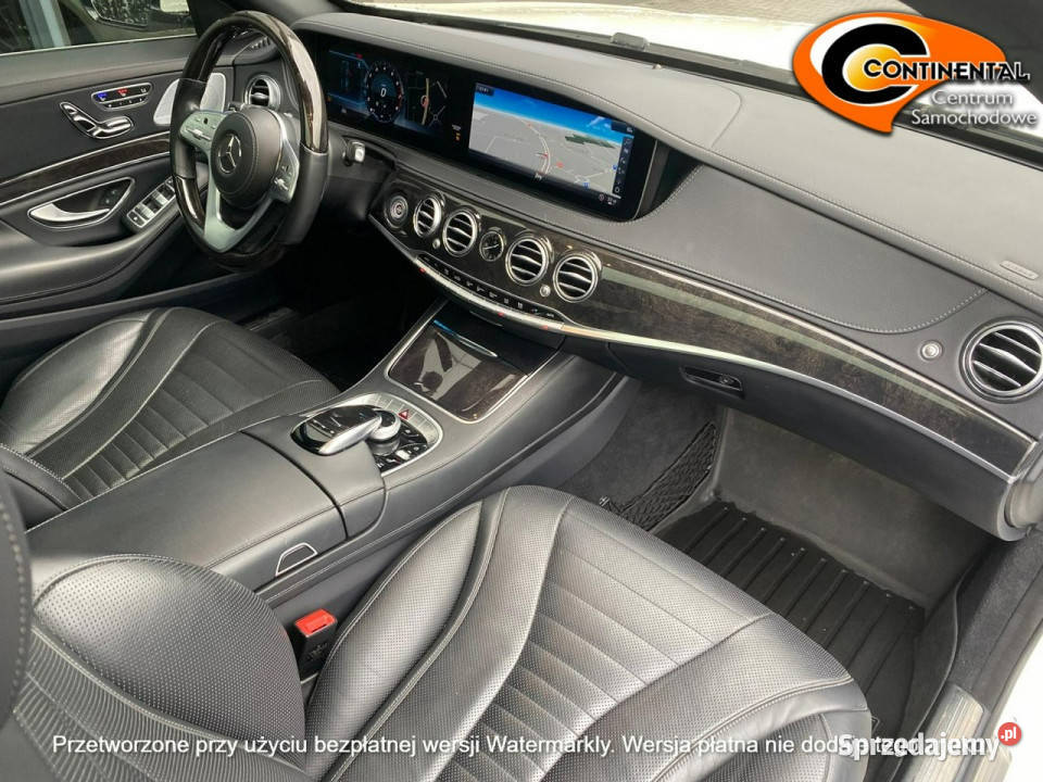 Mercedes S 560 4 maticstan W222 20132020 garażowany śląskie Żory